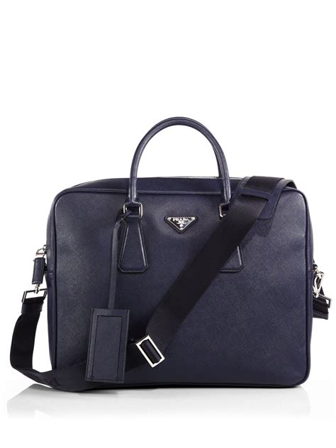 prada mens shoulder briefcase|Prada briefcases men's bags.